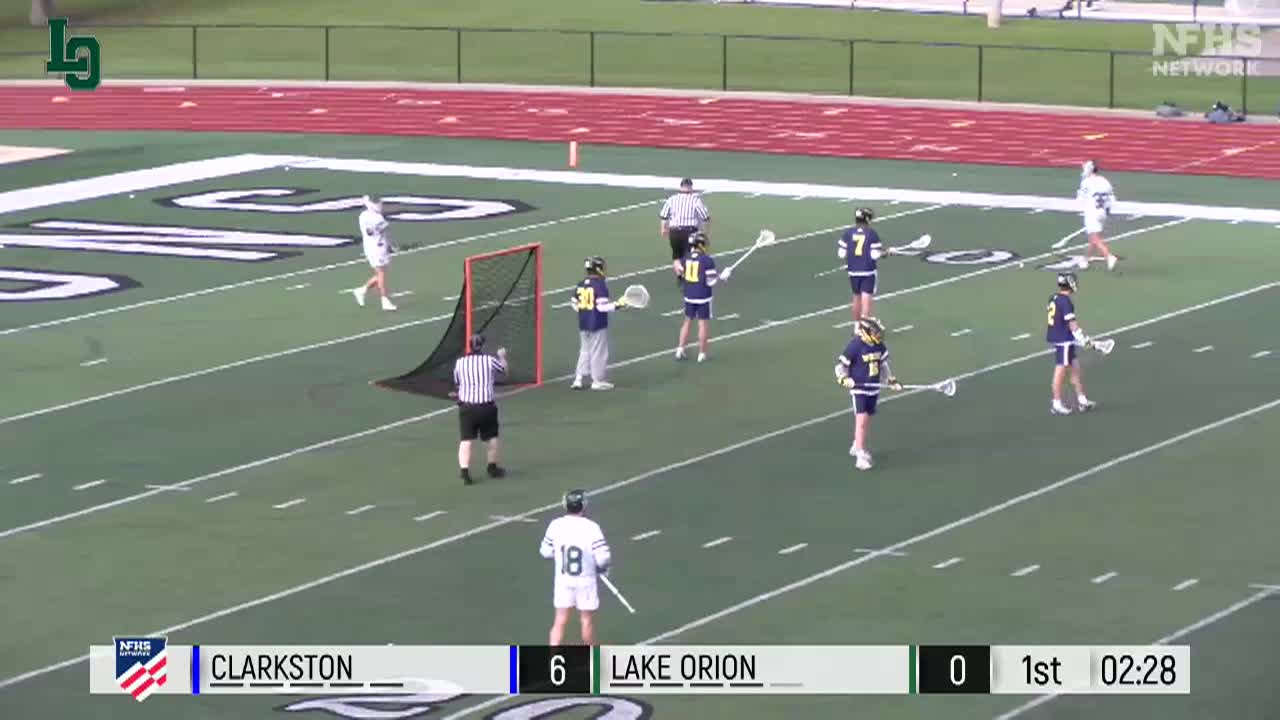 Clarkston vs Lake Orion Boys Lacrosse (2025)