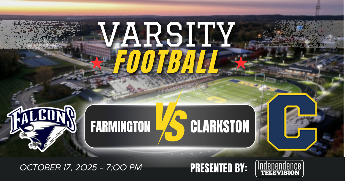 LIVE- Farmington vs Clarkston Football